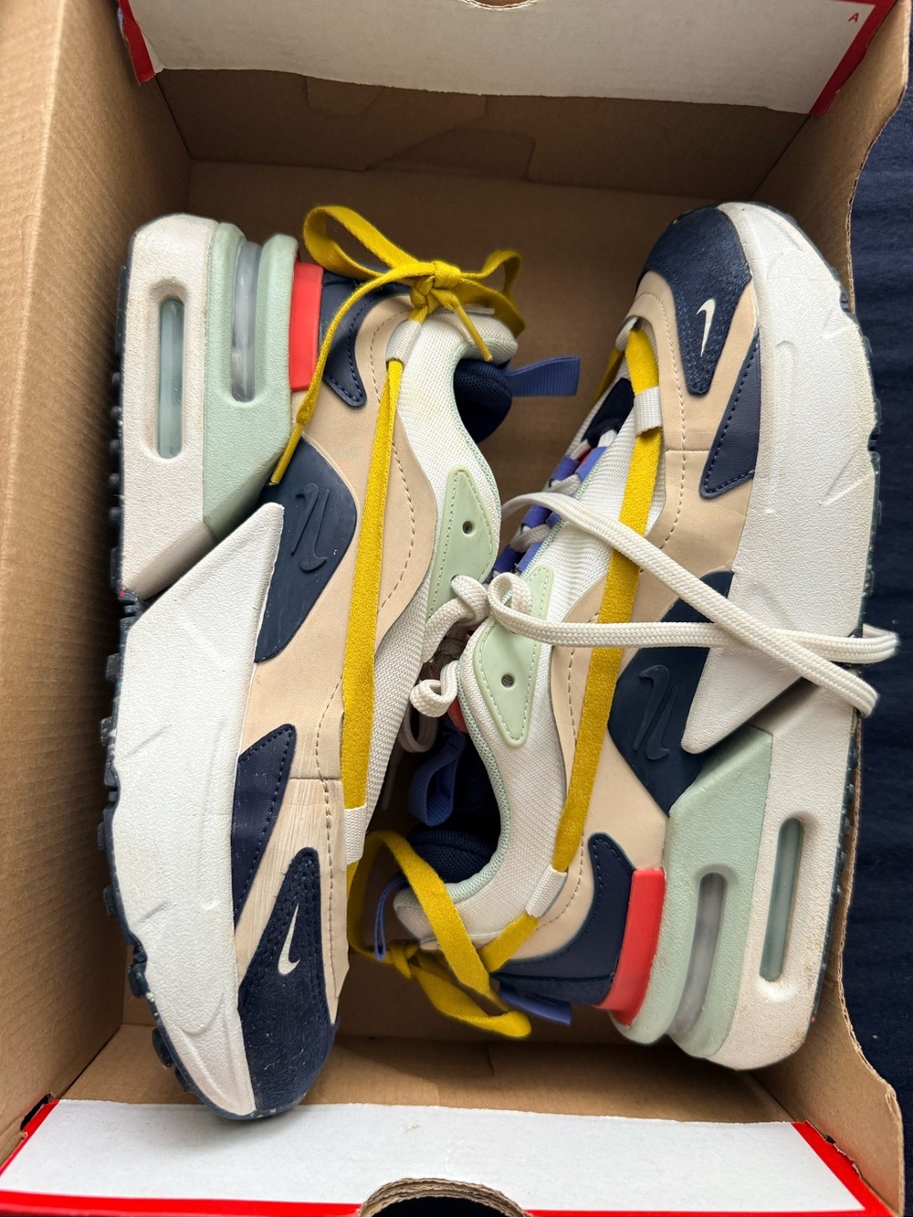 Nike Air Max Furyosa Rattan Multi-Color Sneakers - Women's 8/ UK 5.5